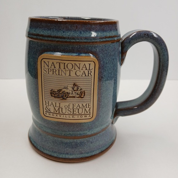 Sunset Hill Stoneware Other - National Sprint Car Hall of Fame Sunset Hill Stoneware Mug Handcrafted USA
